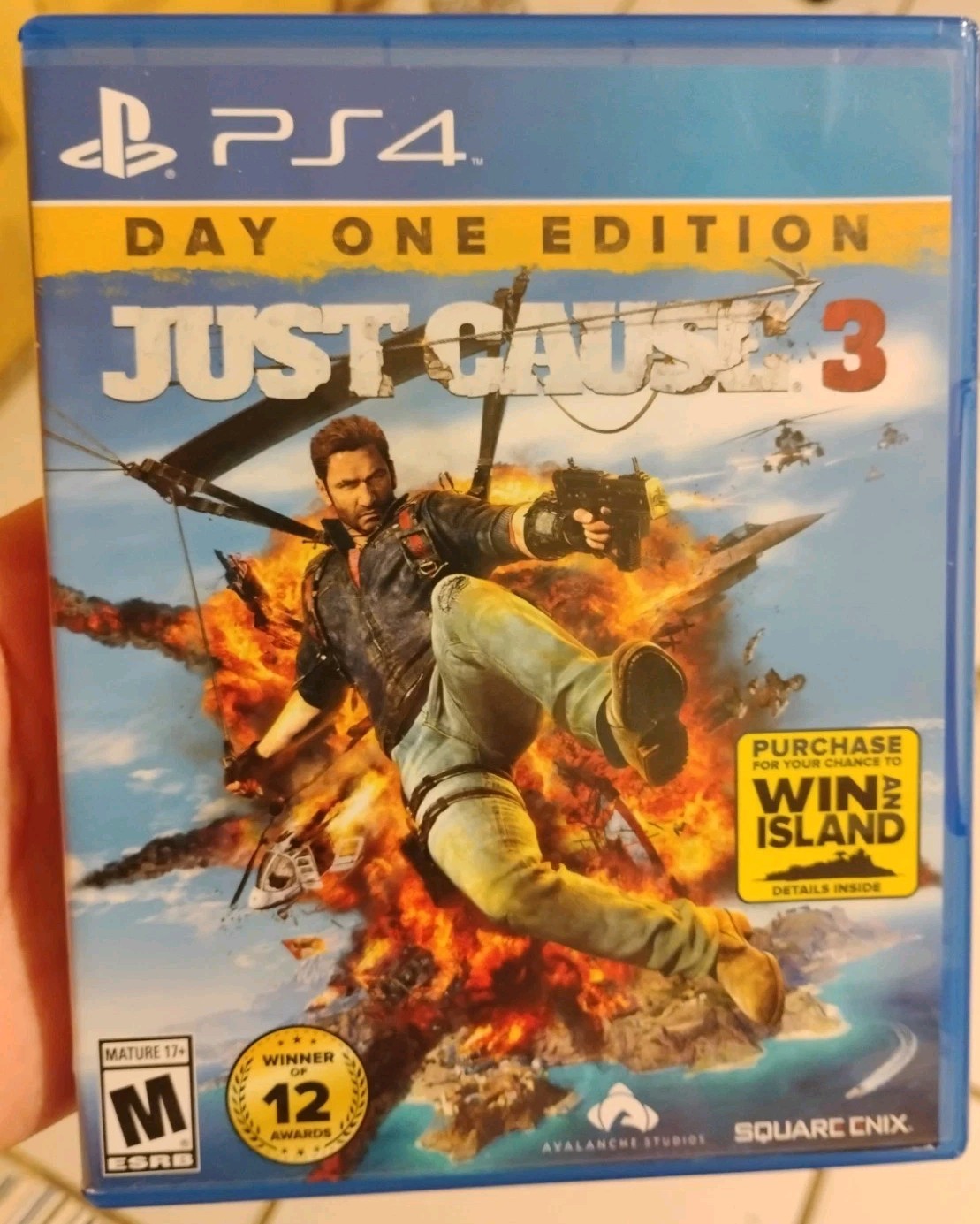 PS4 5Game Bundle Days Gone, Tomb Raider, God Of War, Borderlands, & Just Cause 3