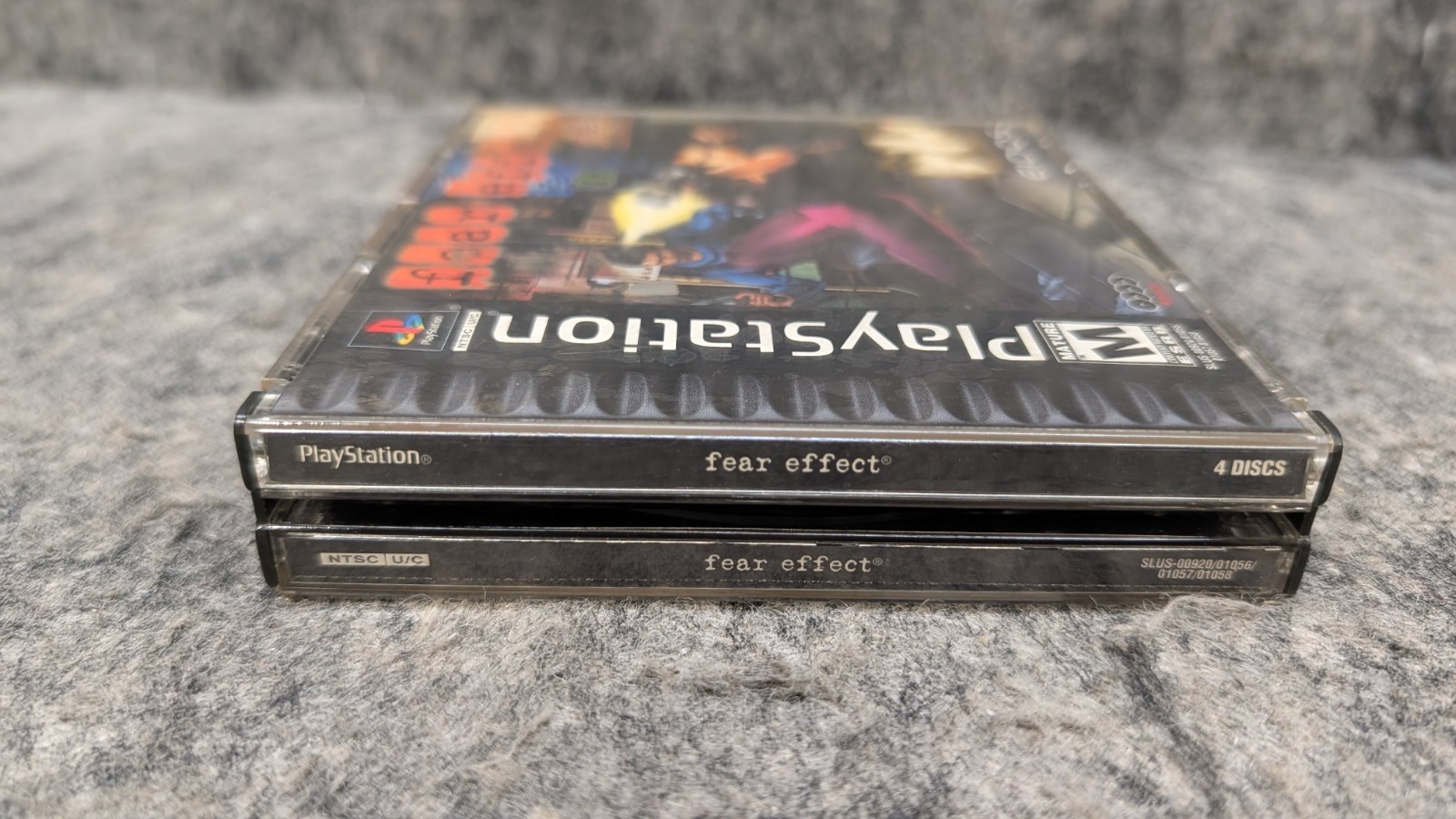 Fear Effect (PlayStation 1 PS1) – Untested
