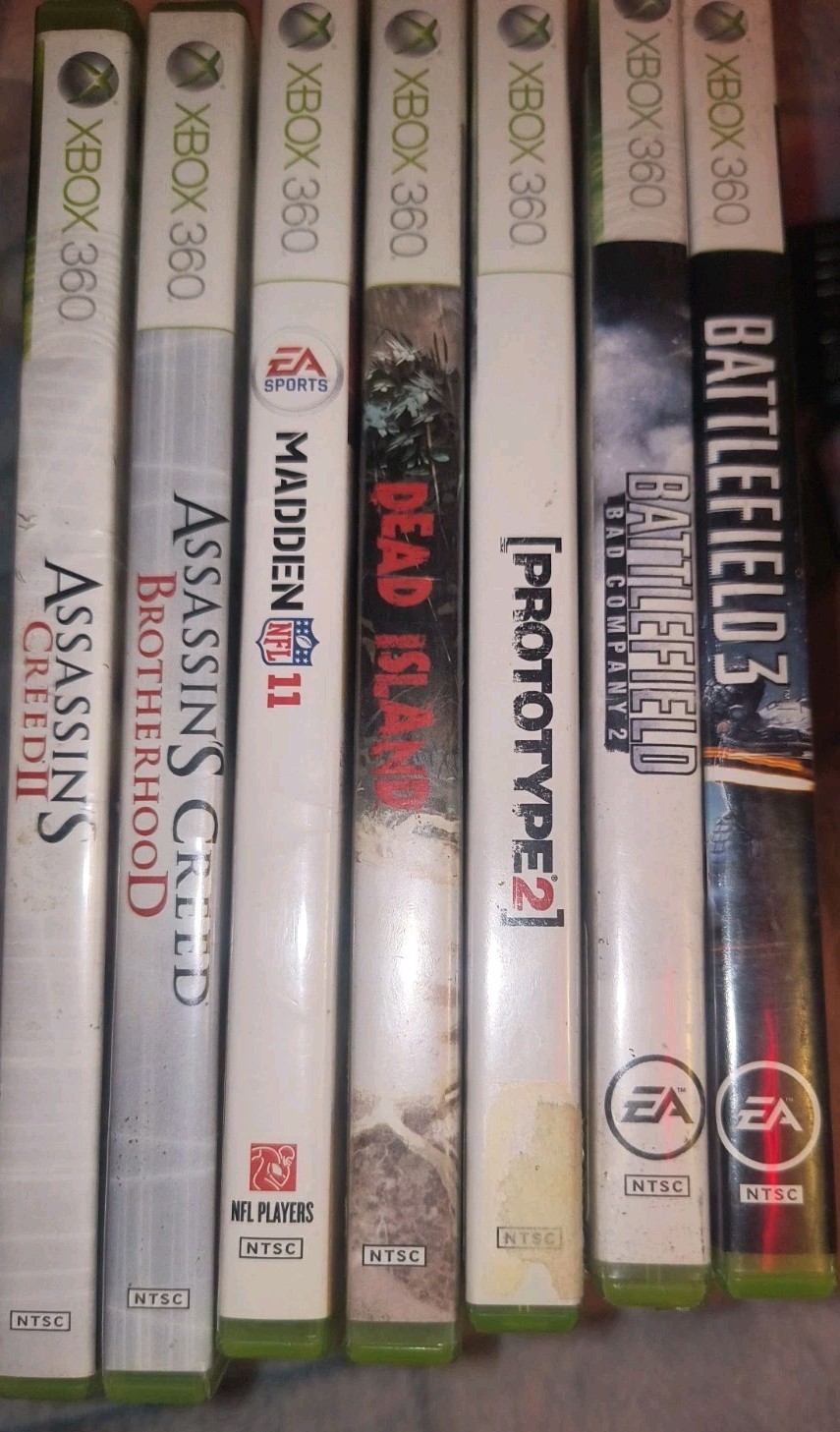 xbox 360 game lot bundle