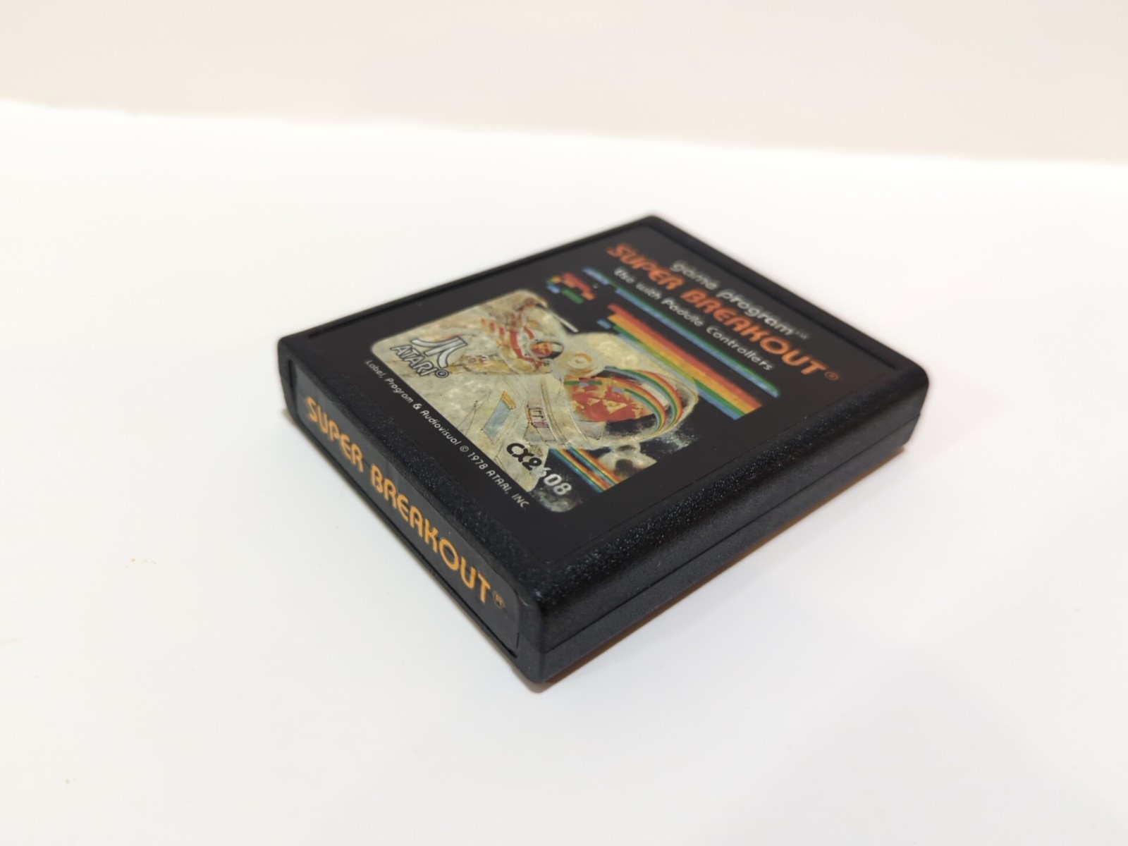 Super Breakout (Atari 2600, 1978) Cartridge Tested/Working. Bundle shipping.
