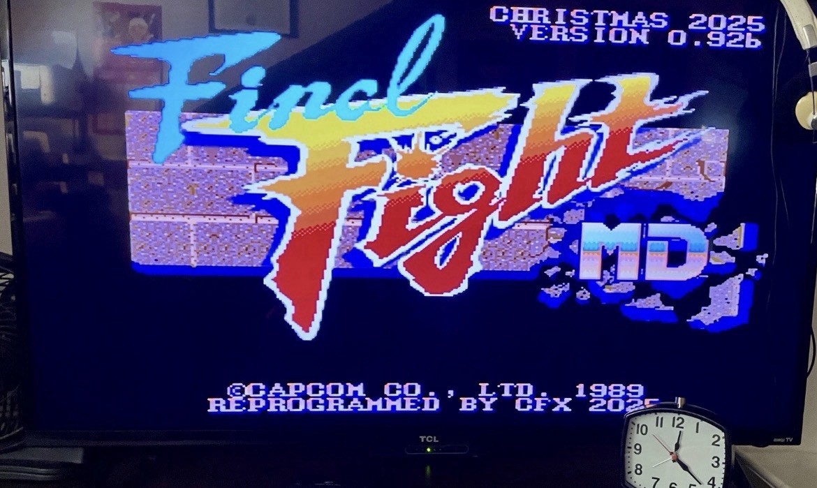 Final Fight MD (Sega Genesis) Full Game – Custom Label And Case Art