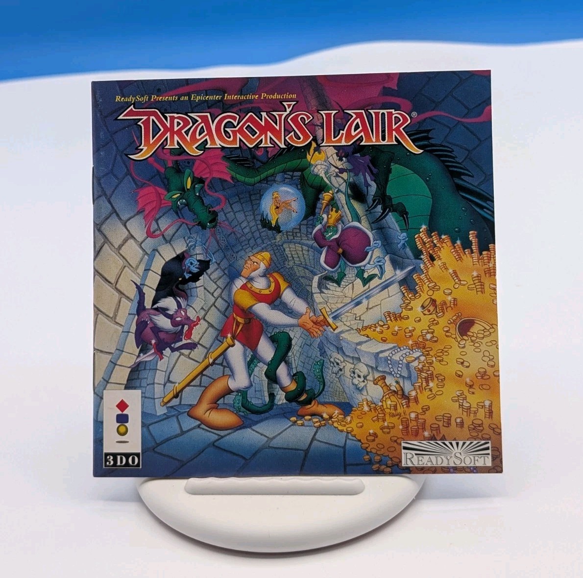 3DO Panasonic Dragons Lair (3DO, 1994) Disc and Manual Only