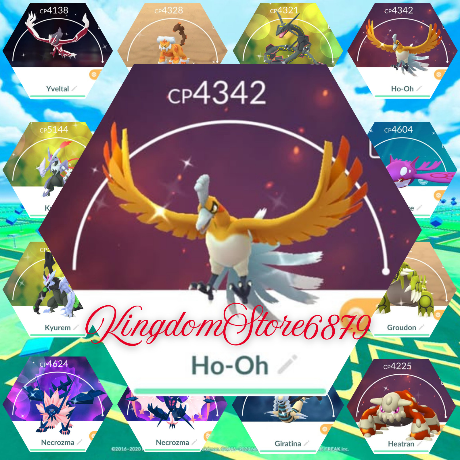 Pokémon🌟Shiny Legendary🌟Level 50 + 3 MovesetOptimized for PvP Master🌟Digital