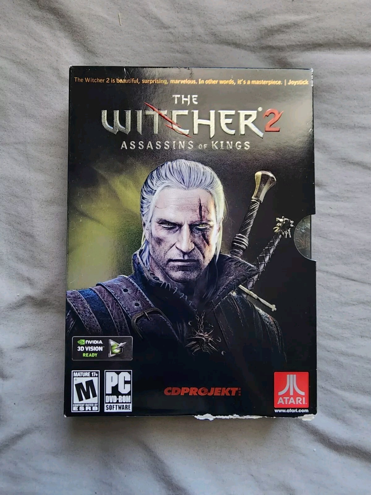 Witcher 2: Assassins of Kings (PC, 2011) – Collector’s Edition CIB