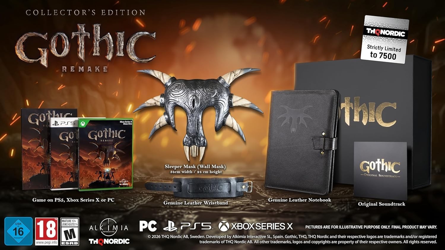 Gothic 1 Remake COLLECTOR’S Edition Xbox Series X Video Game New Sealed UNOPENED