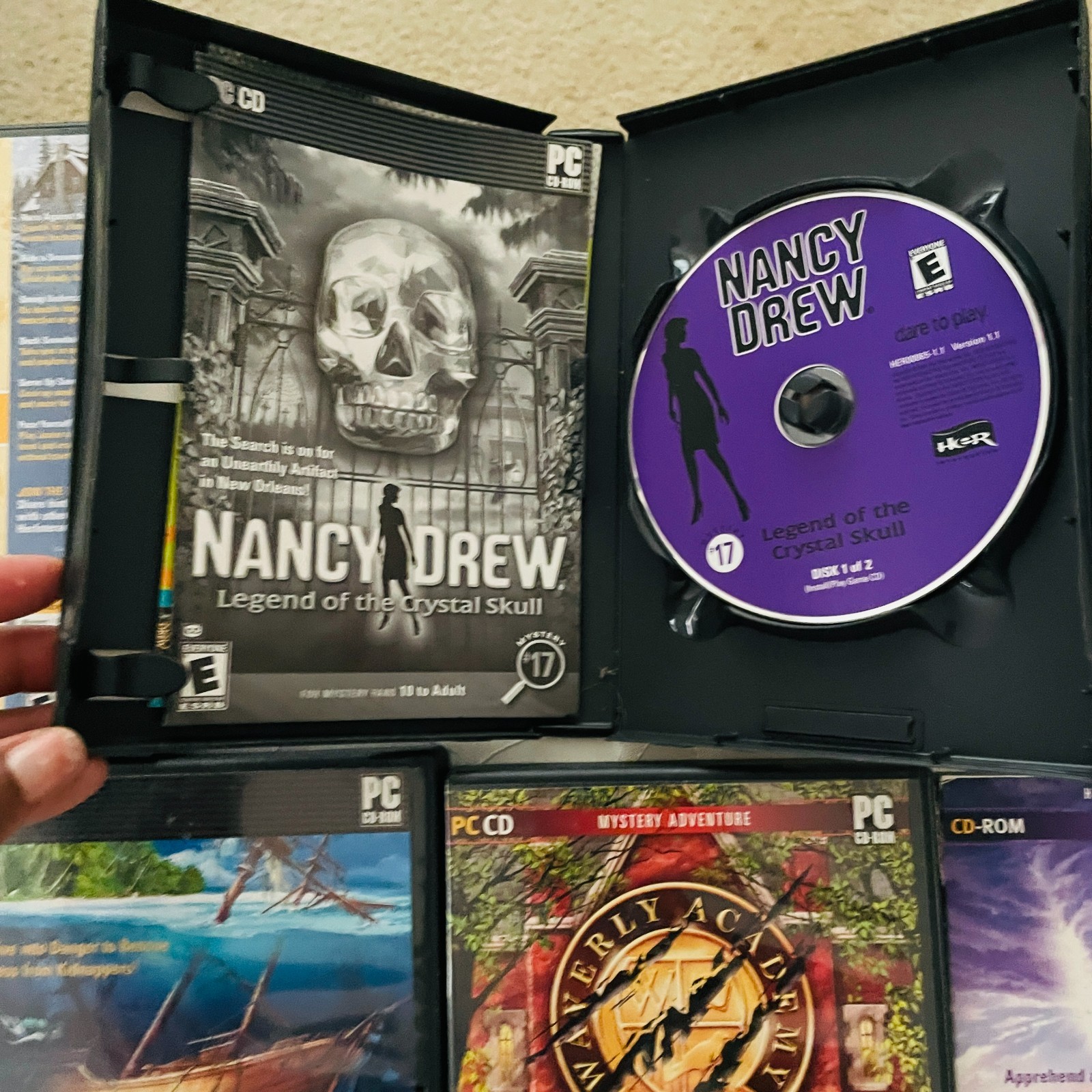 13 Pc Nancy Drew PC Game Lot HER Interactive White Wolf To Ghost Thornton Hall