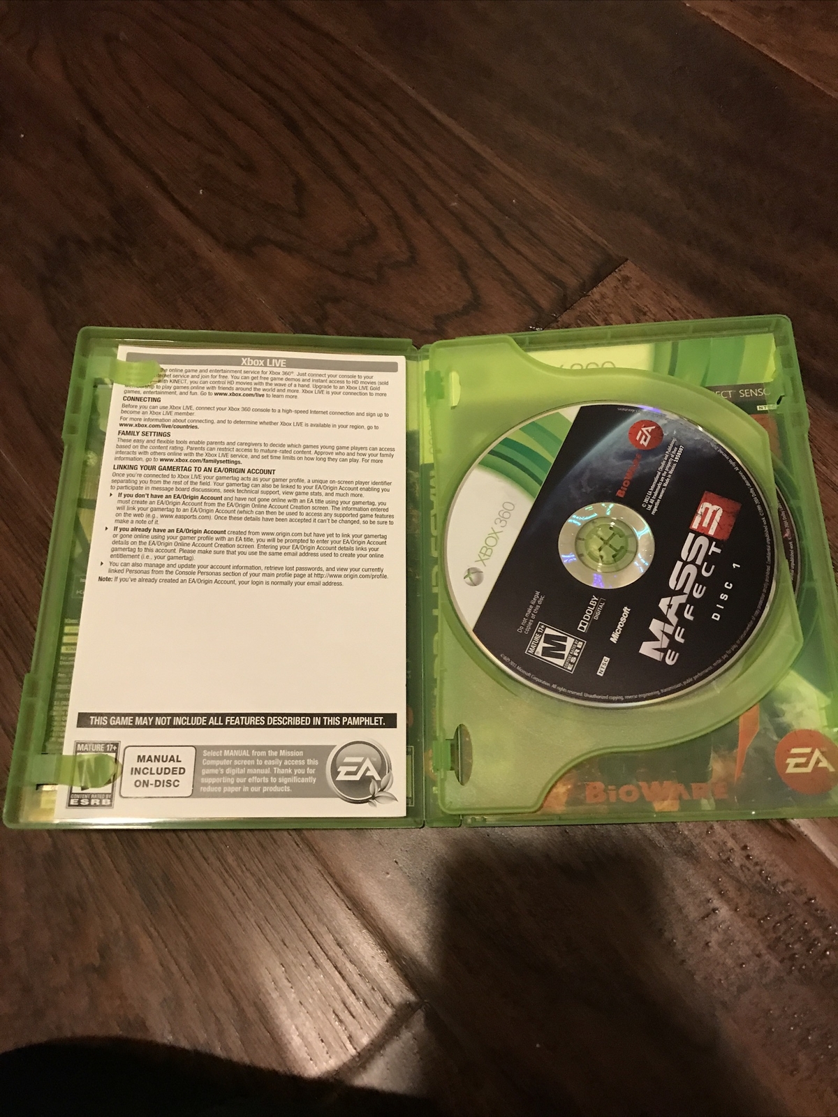 Mass Effect 2 and 3 [Xbox 360] With Inserts, Tested