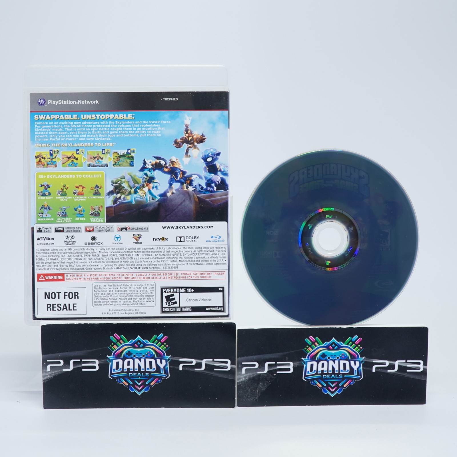 Skylanders Swap Force Game Only PS3 – PlayStation 3