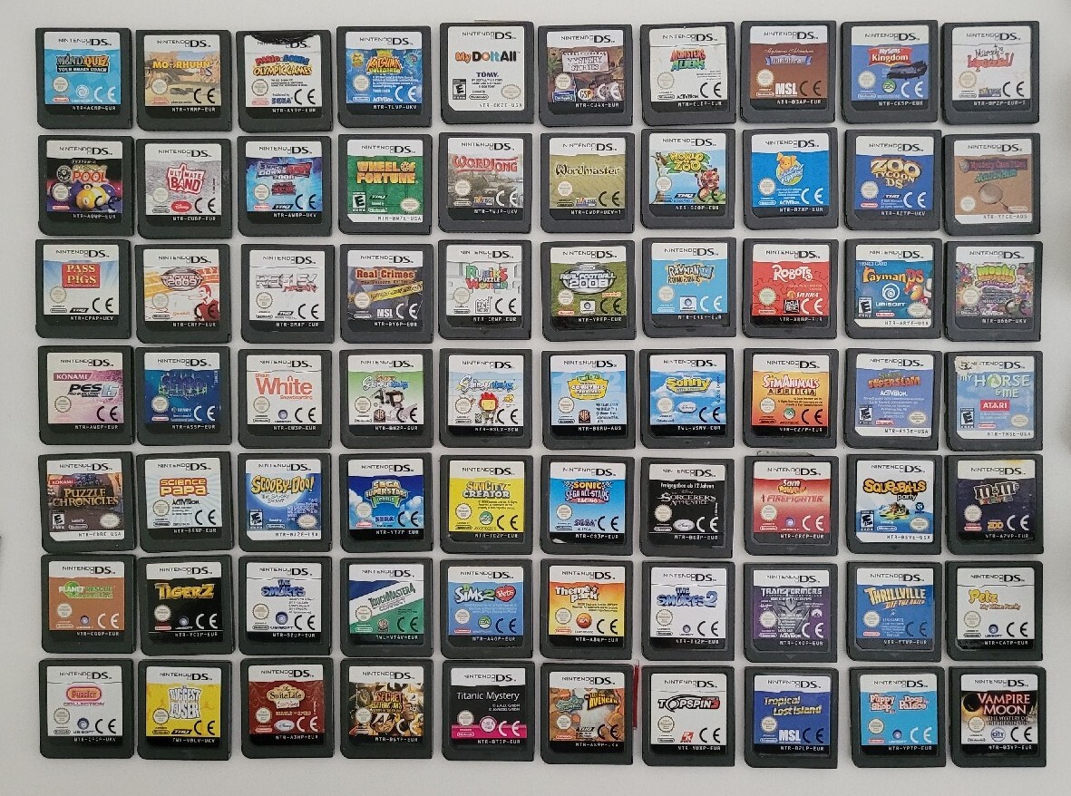 Nintendo DS Games Cartridge Only – Choose your titles M to Z FAST Shipping