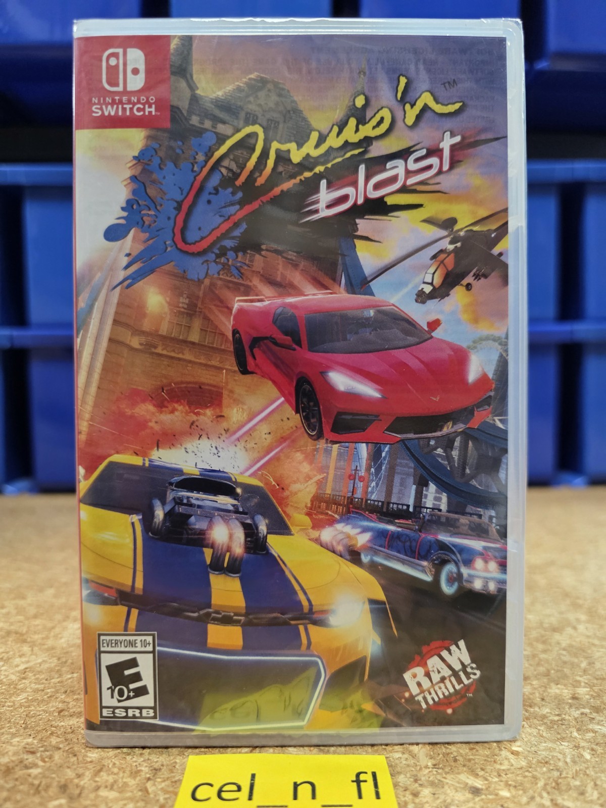 Cruis’n Blast (Switch) *Ships in a Box* [Brand New / Factory Sealed]