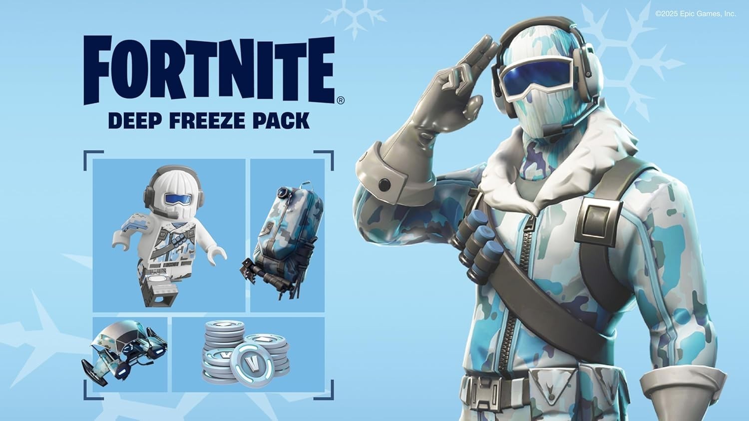 Fortnite Darkfire Ice Pack 1,000 V-Bucks 10 Cosmetics Nintendo Switch Code