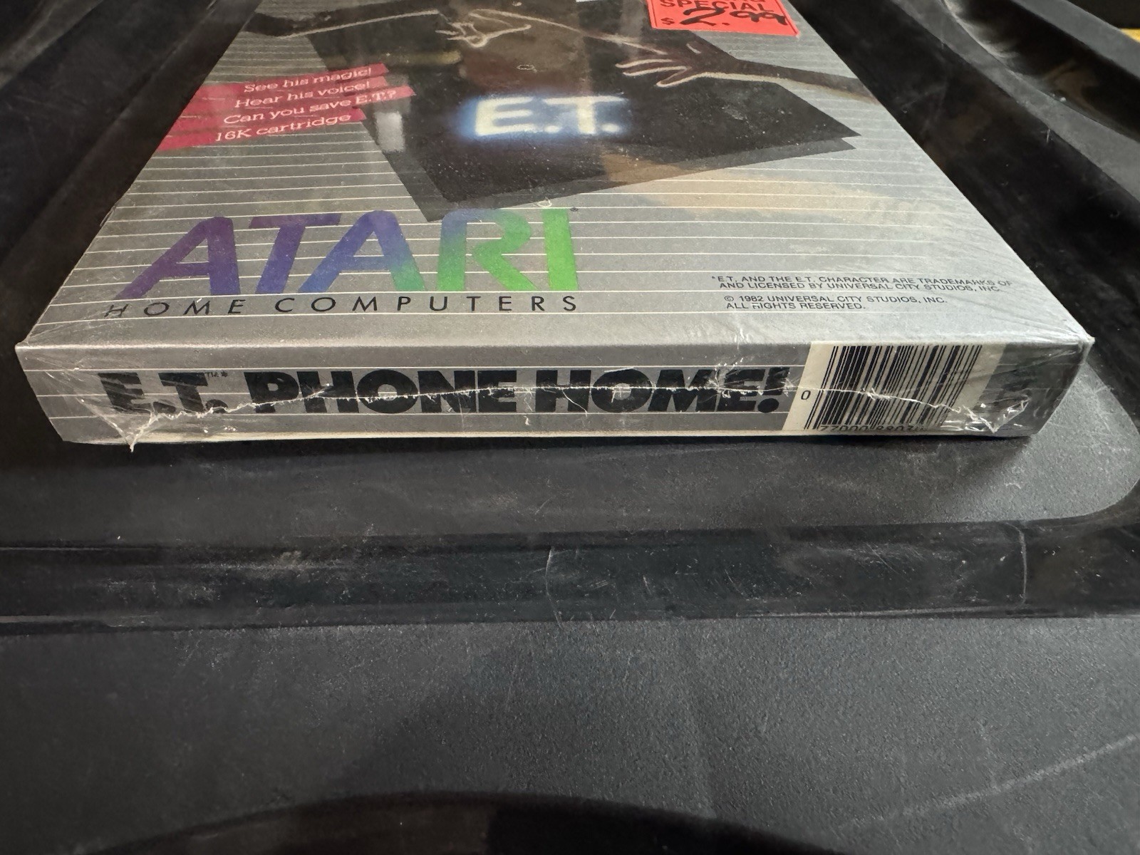 Atari E.T. Phone Home Home Computers 16k Cartridge SEALED RARE