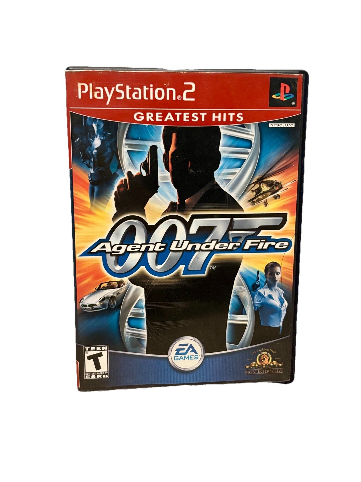 James Bond 007 Agent Under Fire PS2 Game PlayStation 2 W/ Reg Card Sony FPS CIB