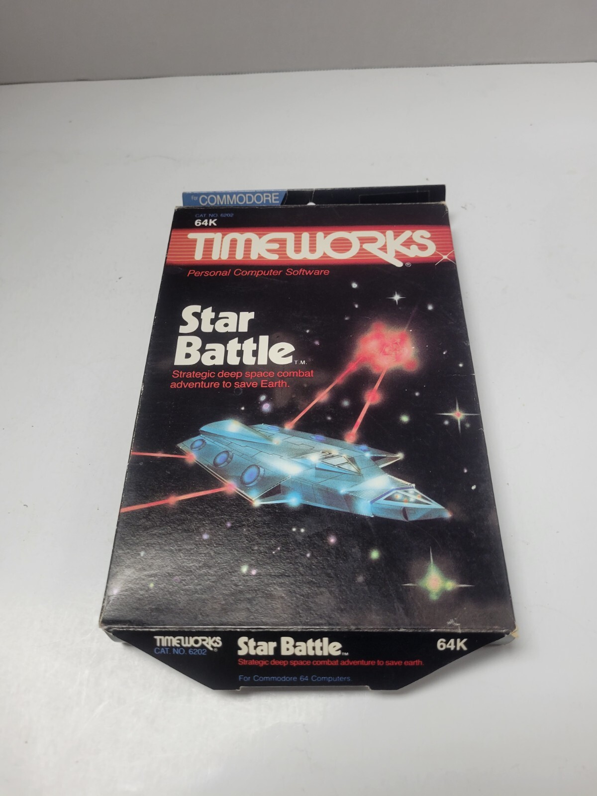 Timeworks Personal Computer Software – Star Battle – Commodore 64
