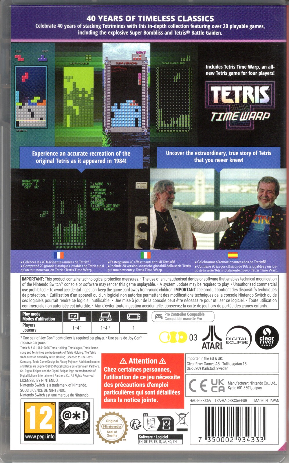 Tetris Forever for Nintendo Switch™