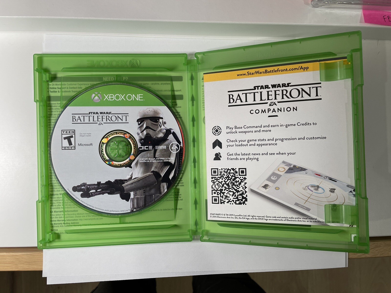 Star Wars Battlefront — Deluxe Edition (Microsoft Xbox One, 2015)
