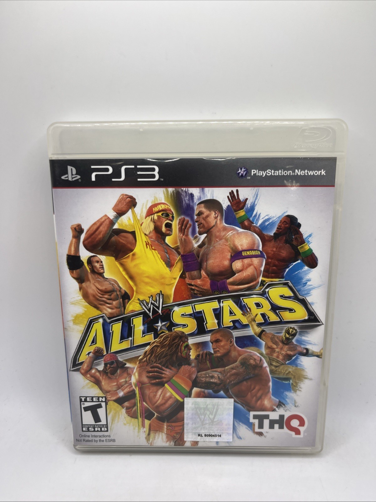 WWE All Stars THQ Wrestling PS3 CIB Tested Working
