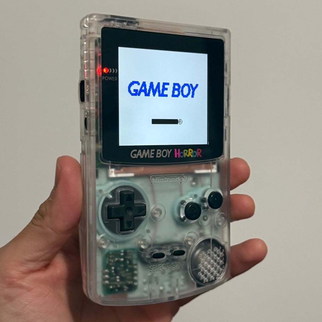 Luigi’s Mansion Gameboy Horror + IPS Screen Mod – Gameboy Color