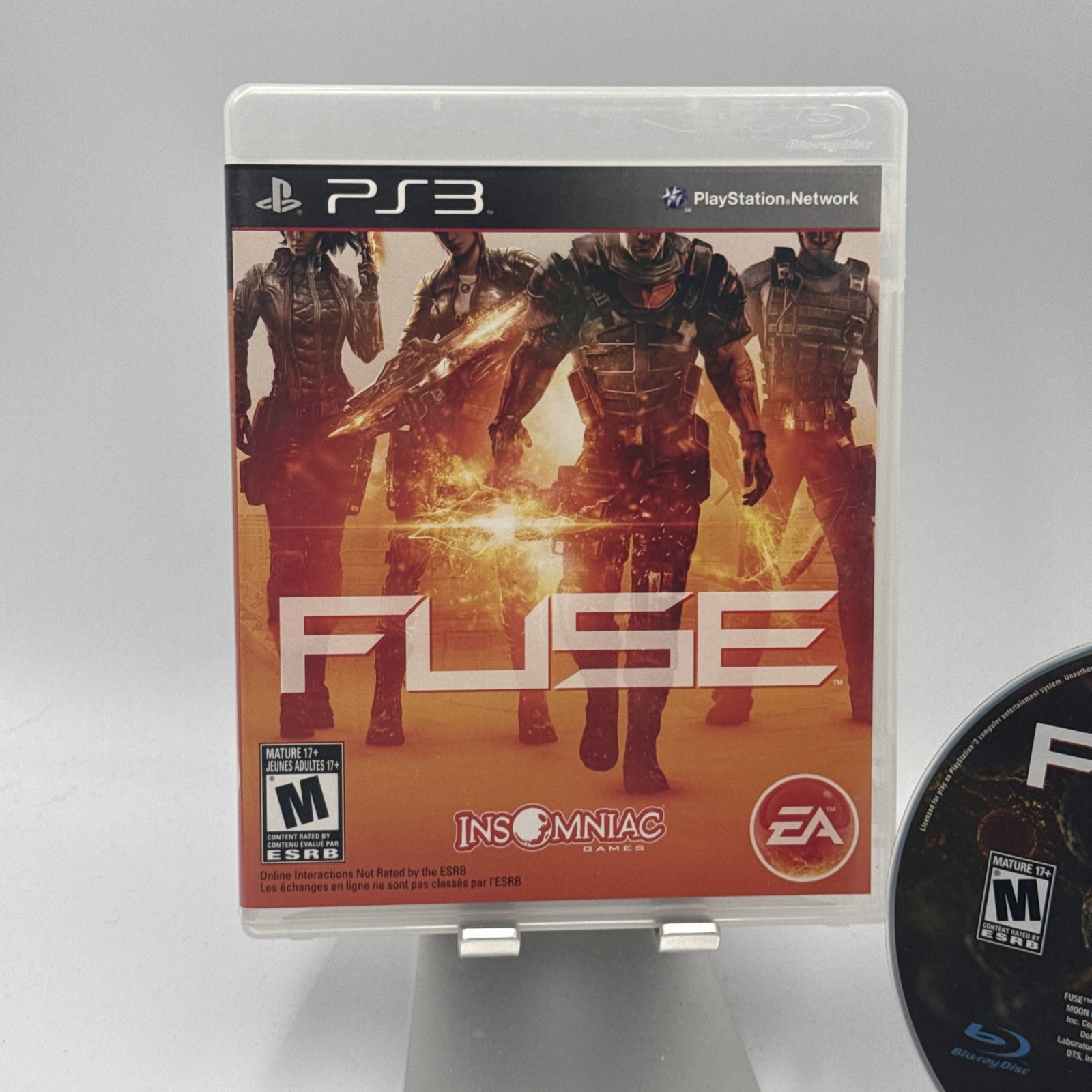 FUSE (Sony PlayStation 3) PS3 Complete w/Manual Tested & Working
