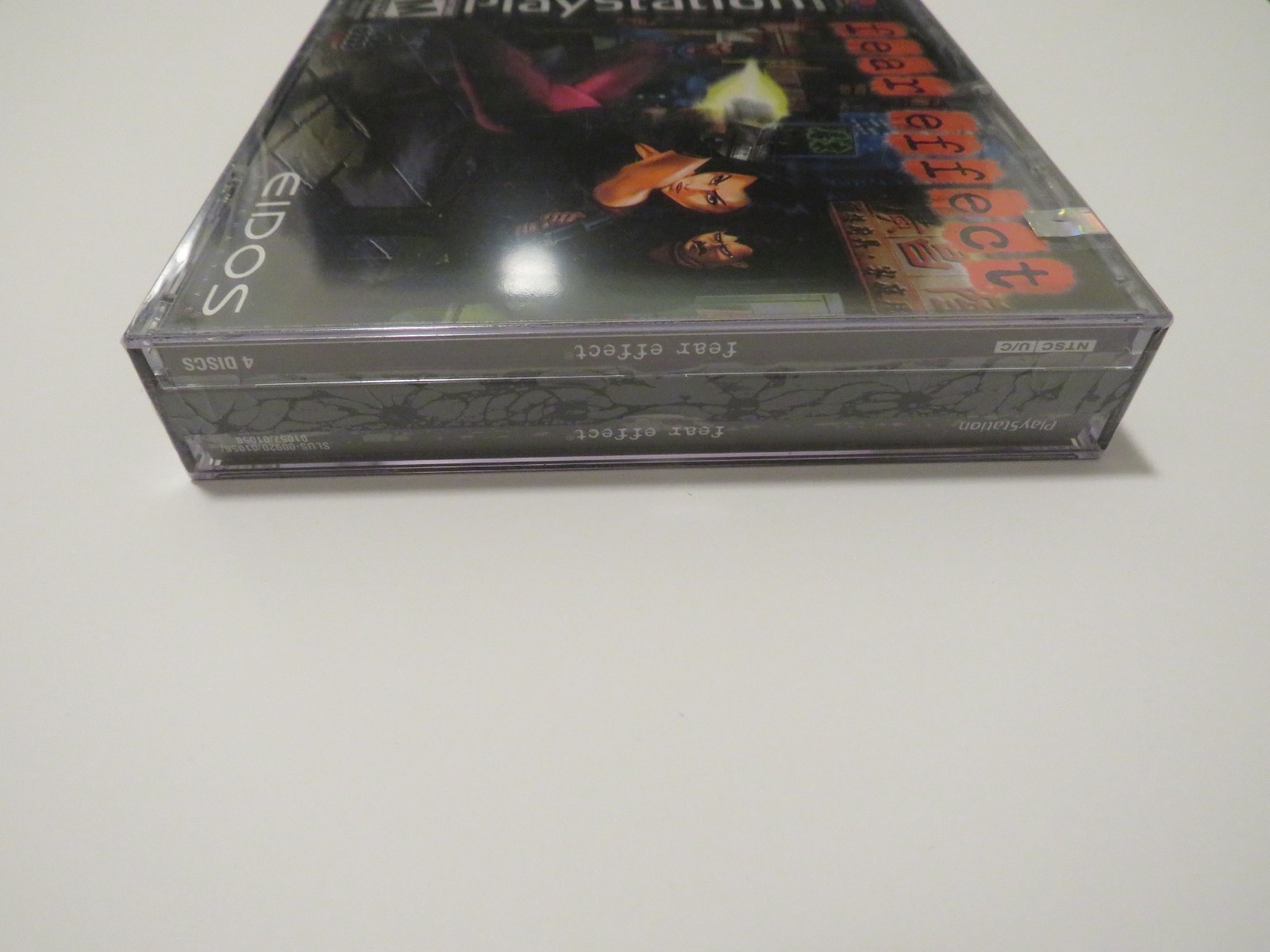 Fear Effect PlayStation 1 Factory Sealed Black Label 2000