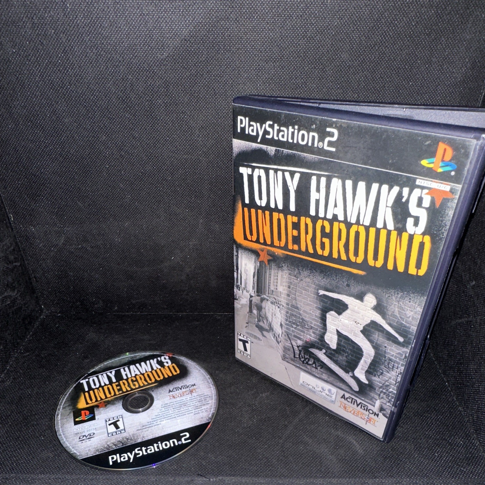 Activision Tony Hawk’s Underground Sony PlayStation 2 PS2 NTSC-U/C T Manual