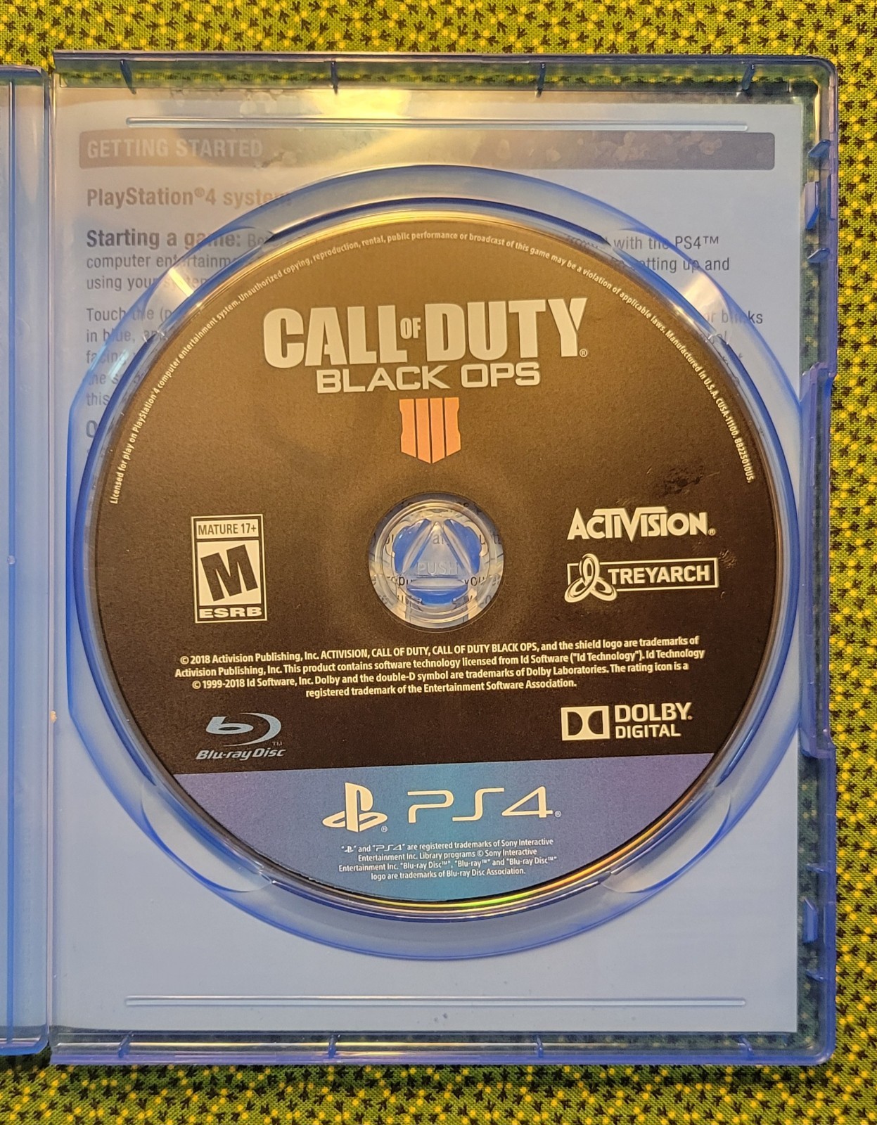 Call of Duty: Black Ops 4 (PS4, Activision, Internet Required)