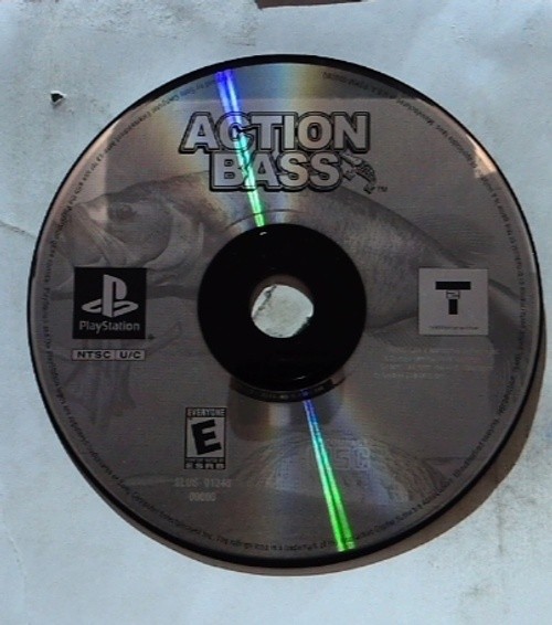 Action Bass PlayStation PS1 SYSCOM (1998) [VG]