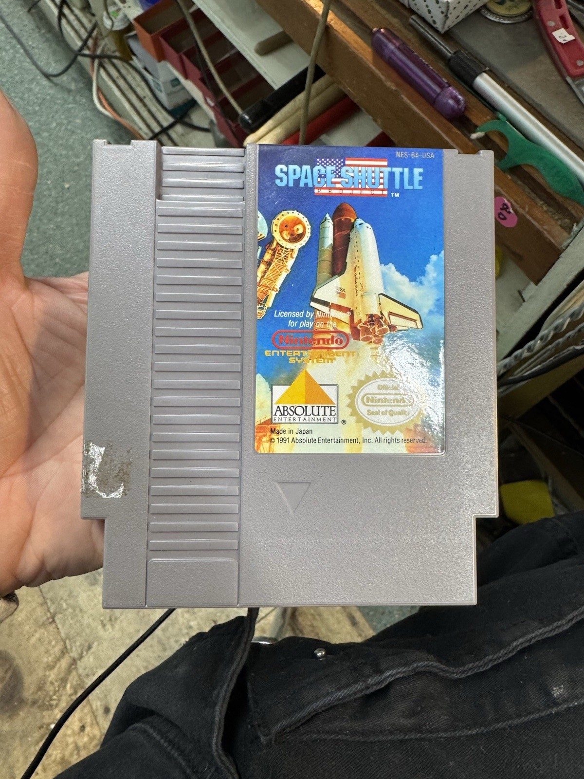 Space Shuttle Project (Nintendo NES, 1991) Tested Nice Shape