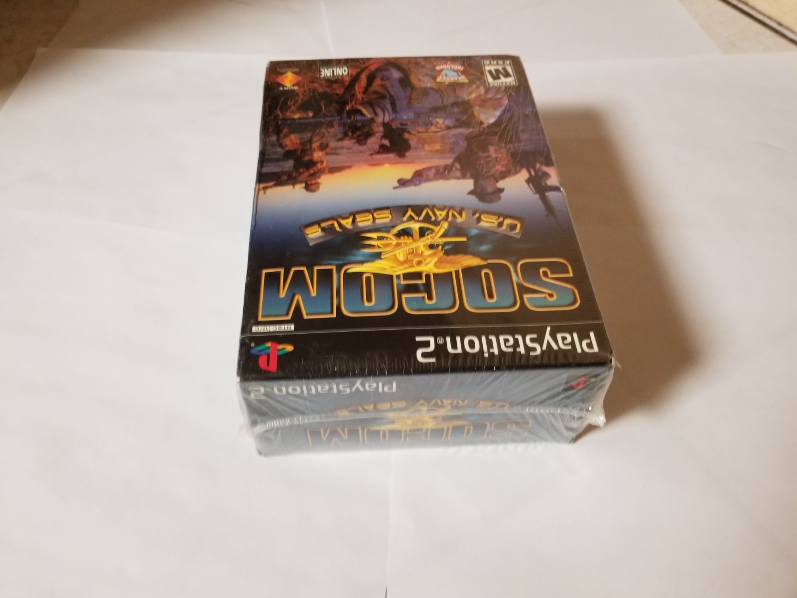Socom US Navy Seals Big Box With Headset Sony PlayStation 2 Factory Sealed ps2