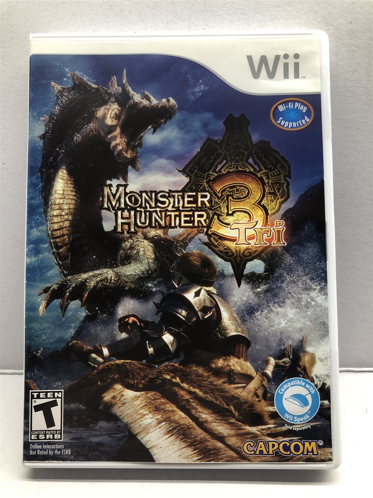 Monster Hunter 3 Tri (Nintendo Wii, 2010) Capcom – Clean Tested Working