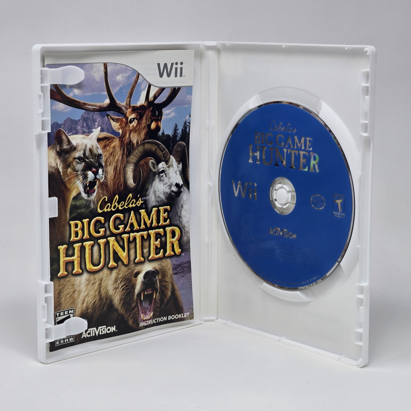Cabela’s Big Game Hunter (Nintendo Wii) CIB COMPLETE & TESTED