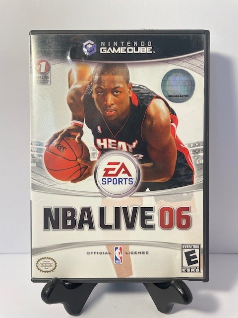 NBA Live 06 (Nintendo GameCube) Box and Disc Only