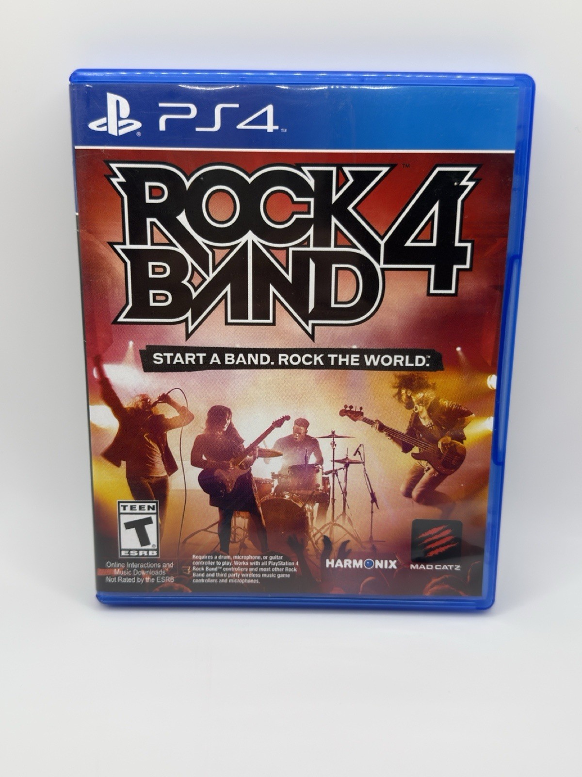 Rock Band 4 (Sony PlayStation 4, 2015) Game Only PS4 Complete Clean Disc