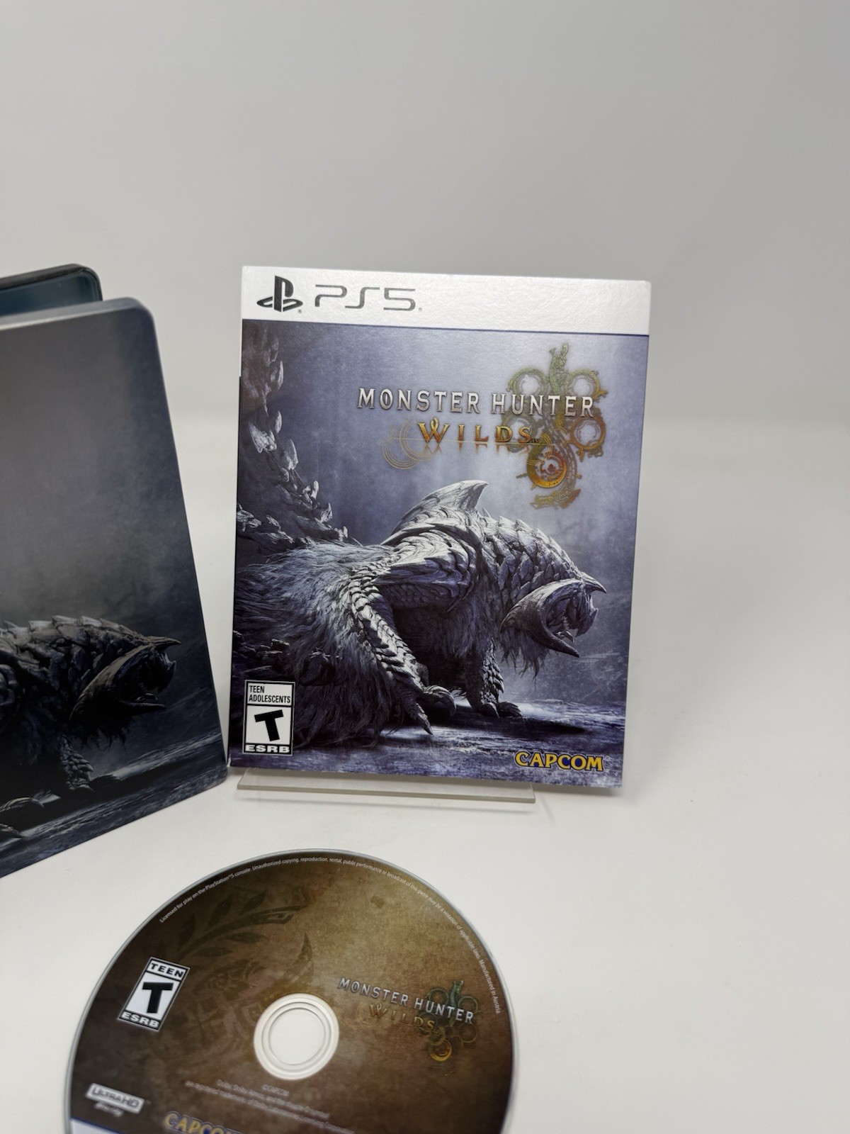 Monster Hunter Wilds: Steel Book Edition – PlayStation 5 CIB Tested Works