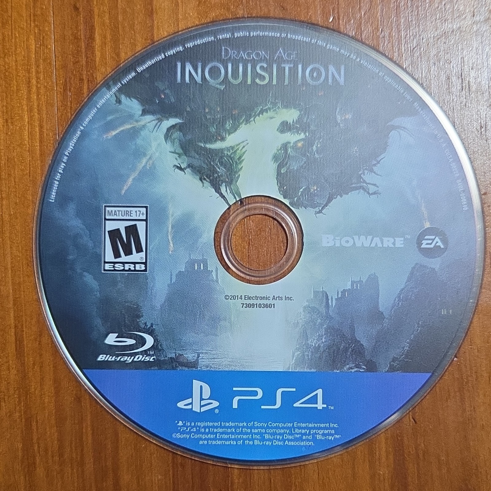 Electronic Arts Dragon Age: Inquisition Multiplayer PS4 M-Mature NTSC-U/C