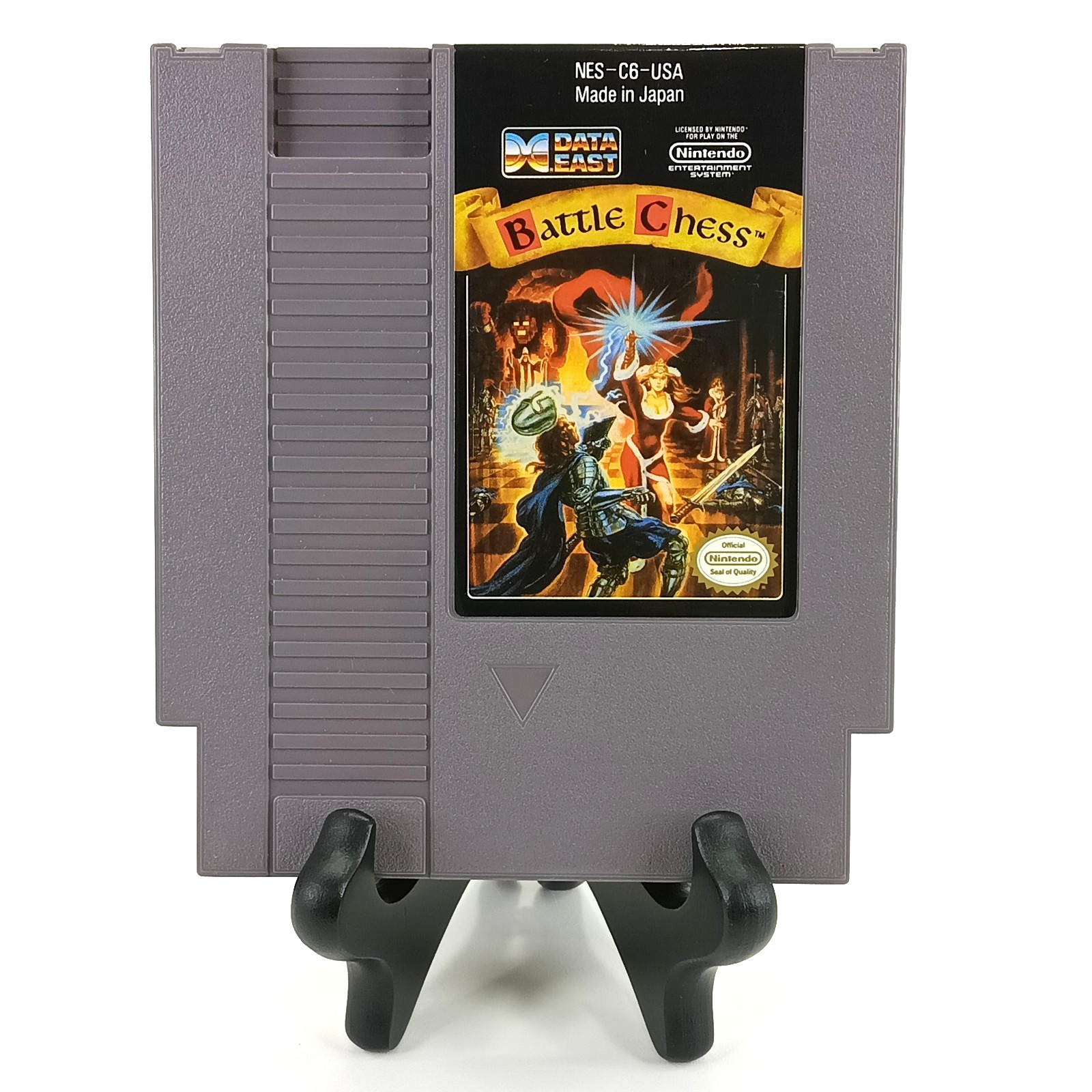 Battle Chess NES Video Game Cartridge (Nintendo, 1990) Authentic Tested Works