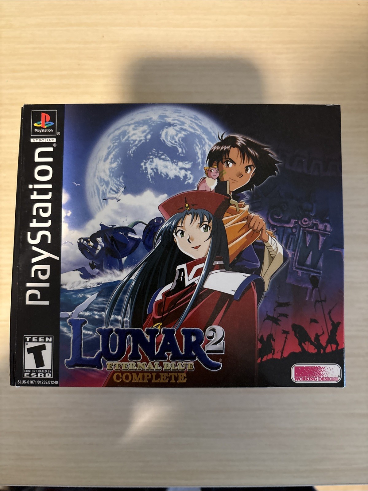 Lunar 2: Eternal Blue Complete (PlayStation 1, 2000) Brand New Sealed