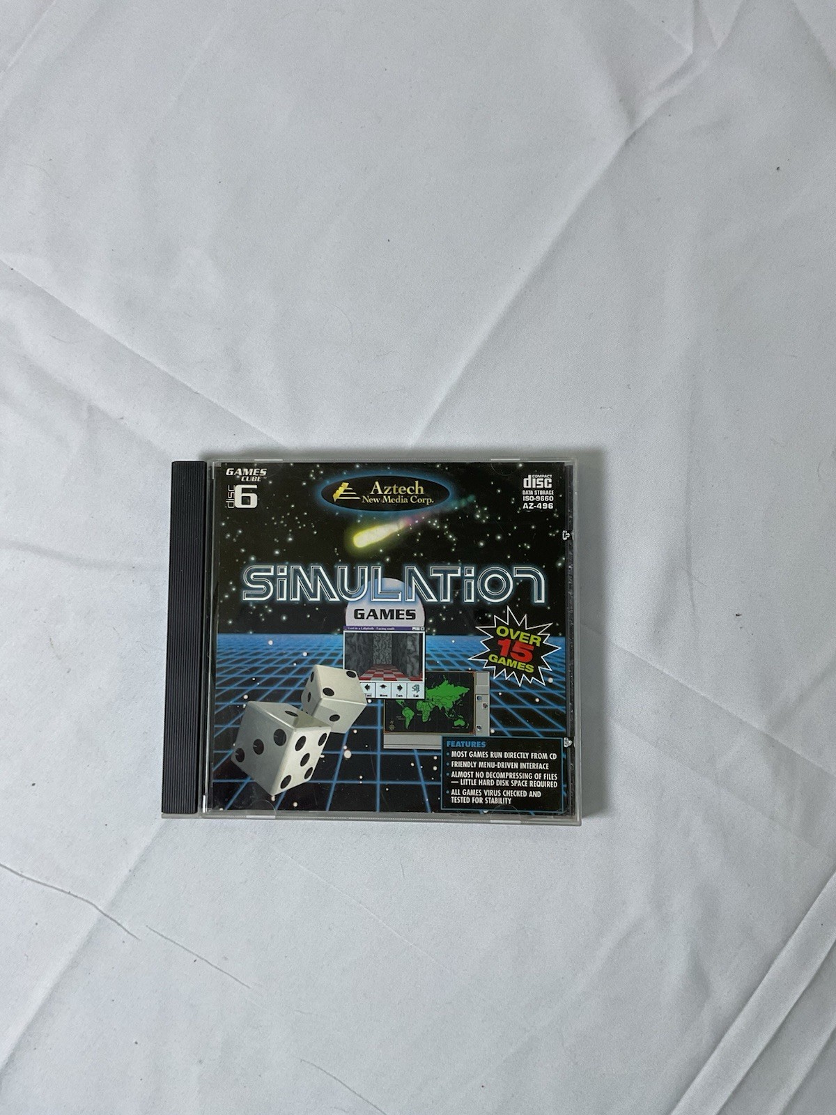 Simulation Games – Disc 6 (Aztech New Media Corp., Windows, 1996)