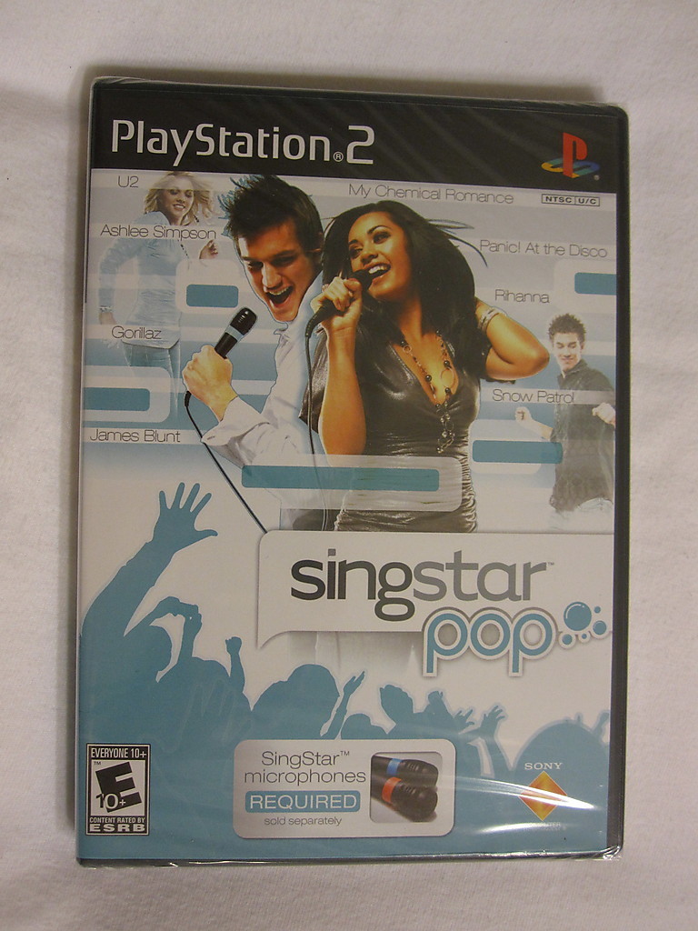 Singstar Pop (Playstation PS2) Brand New, Sealed~