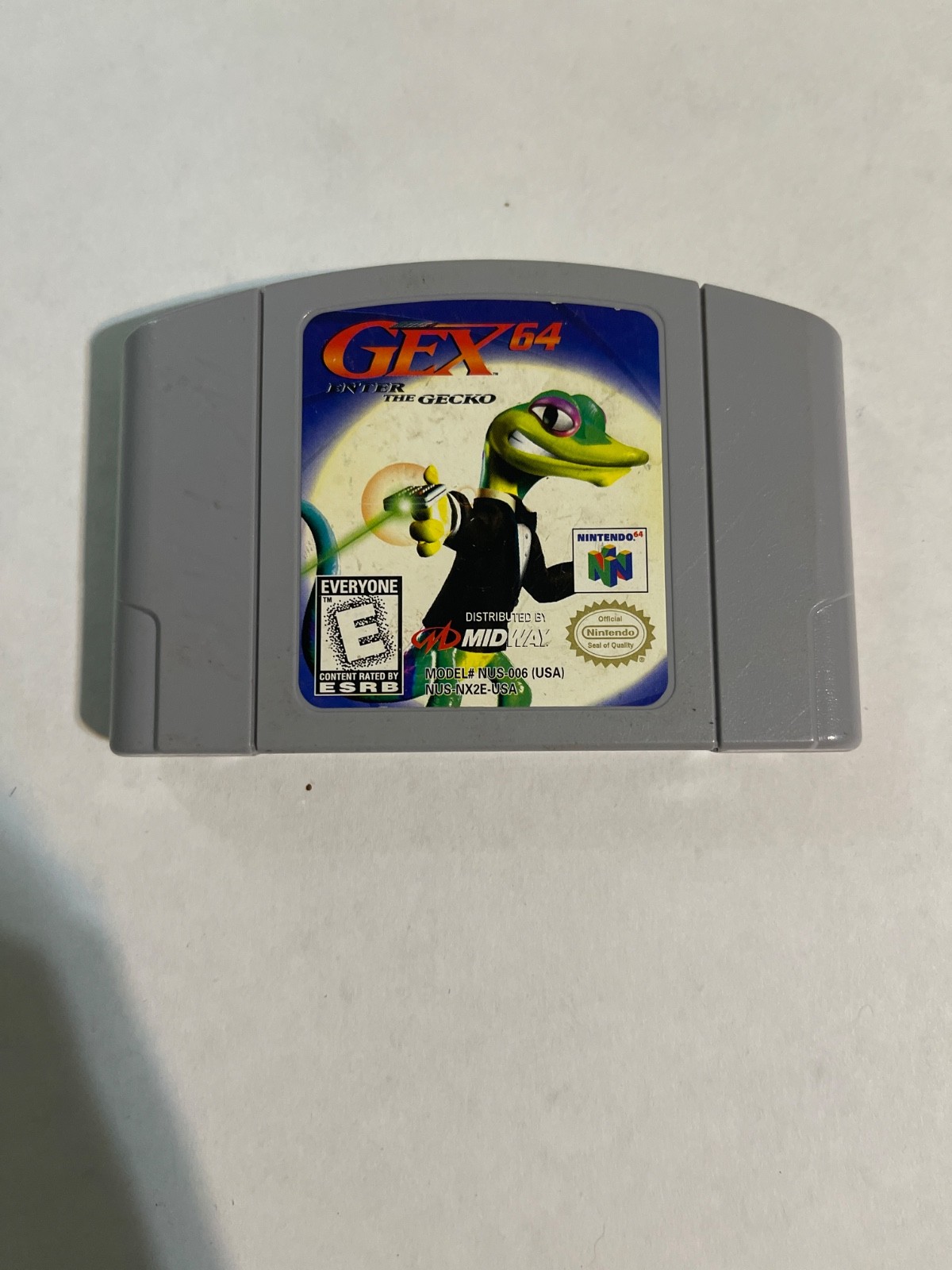 Gex 64: Enter the Gecko (Nintendo 64, N64, Cartridge Only, Authentic, & Tested)