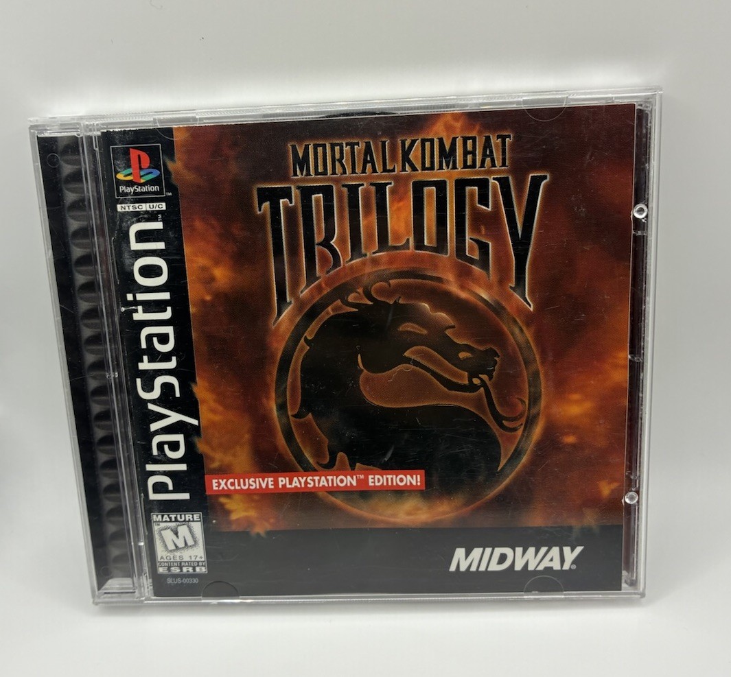 Very NICE! RARE Mortal Kombat Trilogy (PlayStation 1, 1996)