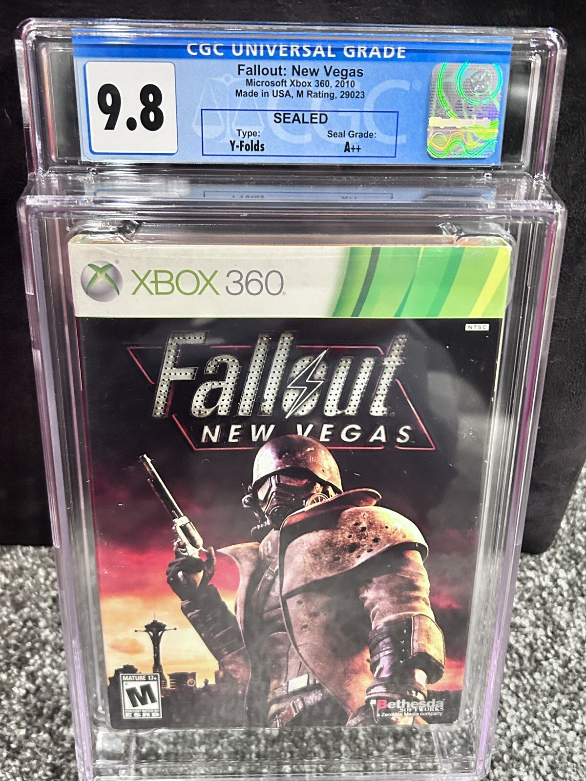 Fallout: New Vegas (Micros. Xbox 360, 2010) SEALED 9.8 A+ 1ST PRINT DNSB Top Pop