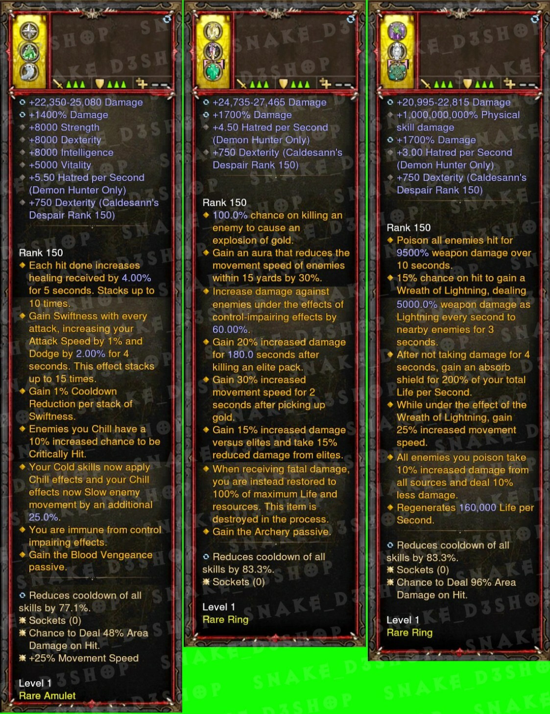 Diablo 3 – PS4/5 – Xbox One – Modded Primal – Gears of Dreadlands V3. 150B DMG