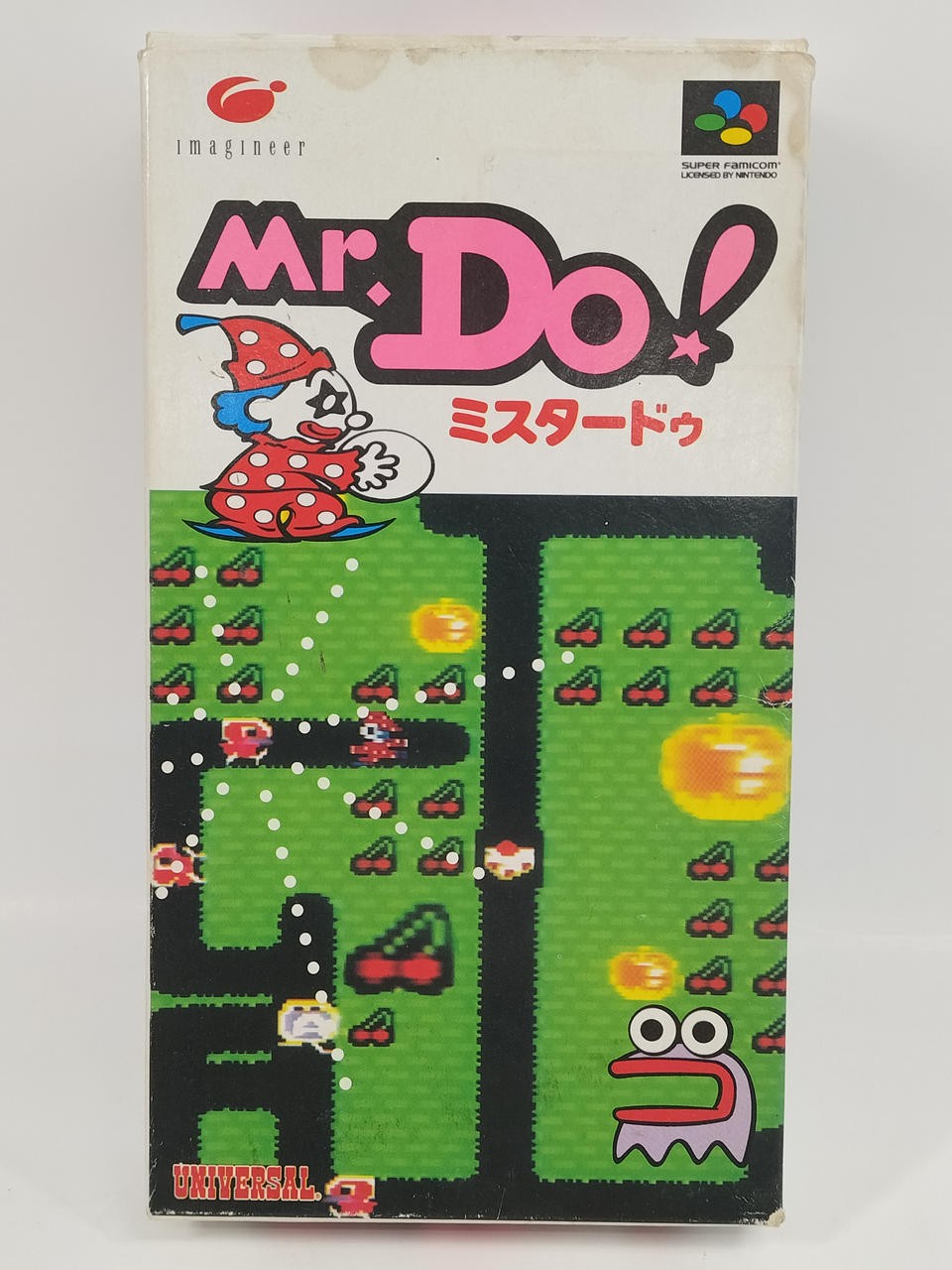 Imagineer Mr.Do SFC Game Action Arcade Port Used