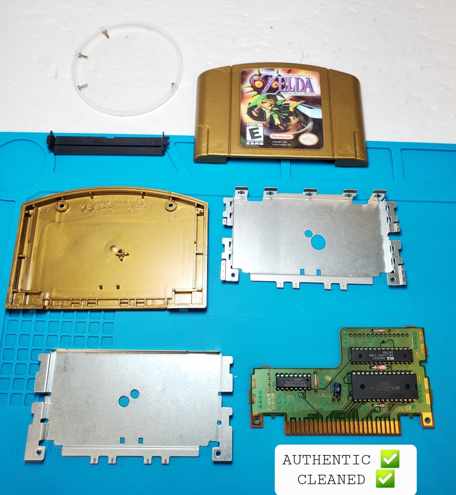 The Legend of Zelda Majora’s Mask Nintendo 64 ⭐️AUTHENTIC Cartridge – TESTED✅️
