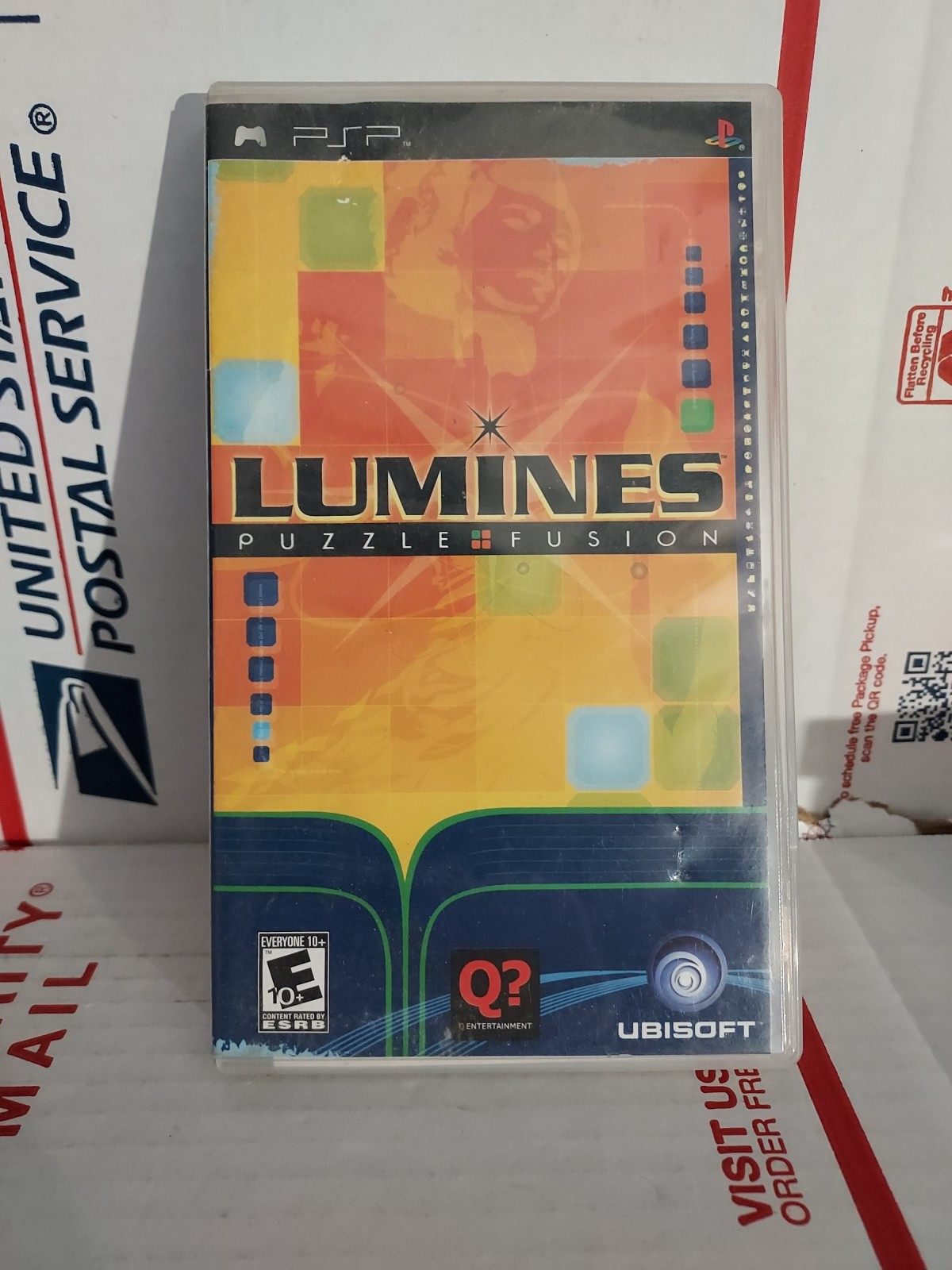 Lumines Puzzle Fusion (Sony PSP, 2005) Black Label Complete w/ Manual – #159