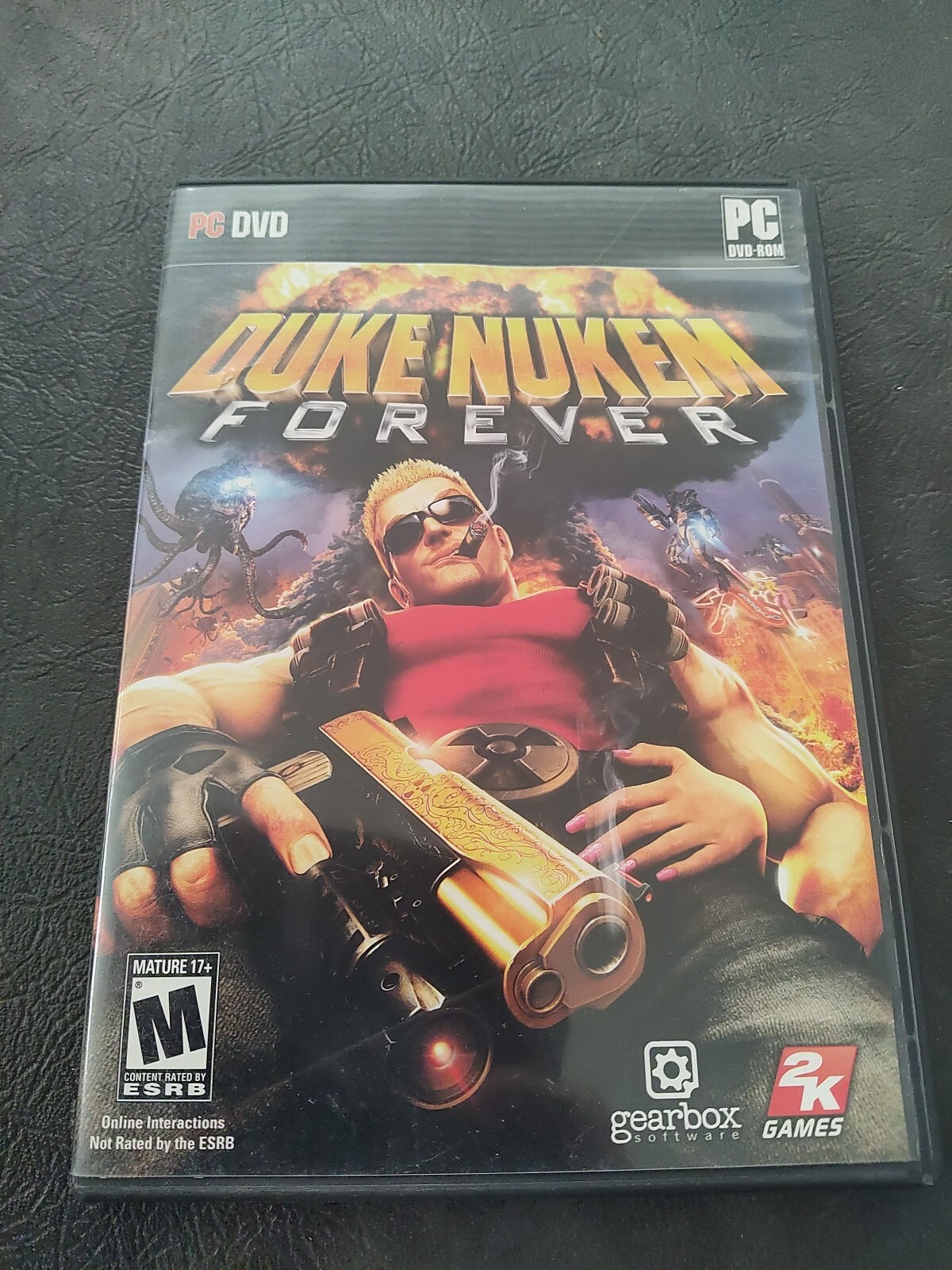 Duke Nukem Forever 2011 PC DVD-ROM Video Game Complete With Manual in Case