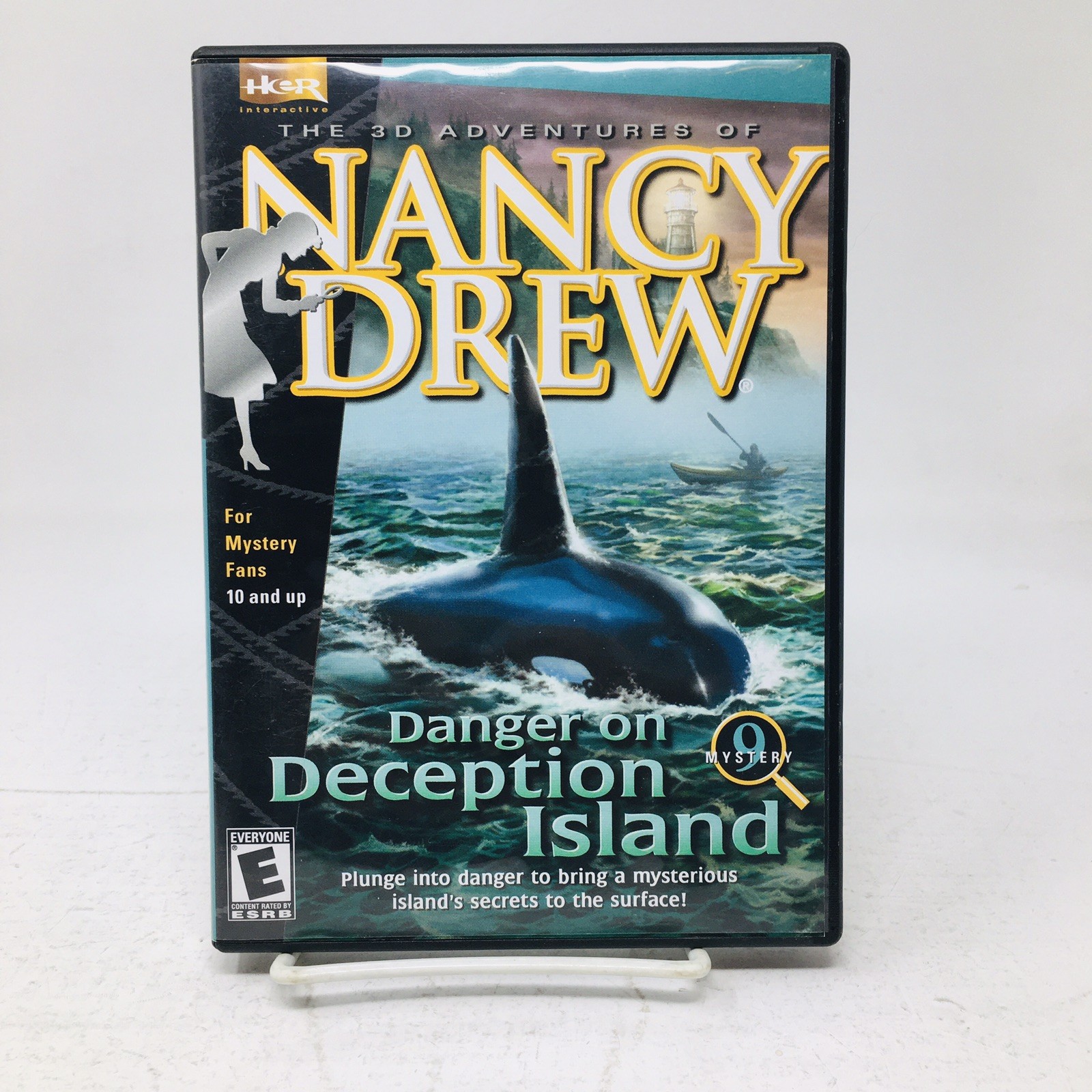 Nancy Drew #9 Danger on Deception Island PC CD-ROM Mystery Game 20 hours play