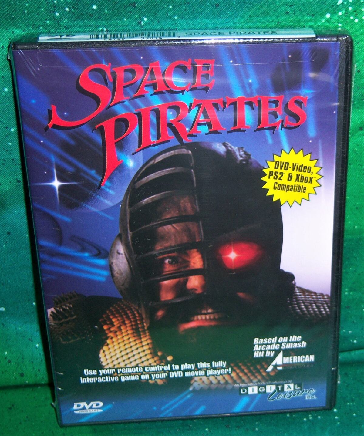 NEW RARE OOP DIGITAL LEISURE SPACE PIRATES INTERACTIVE VIDEO GAME DVD PS2 XBOX
