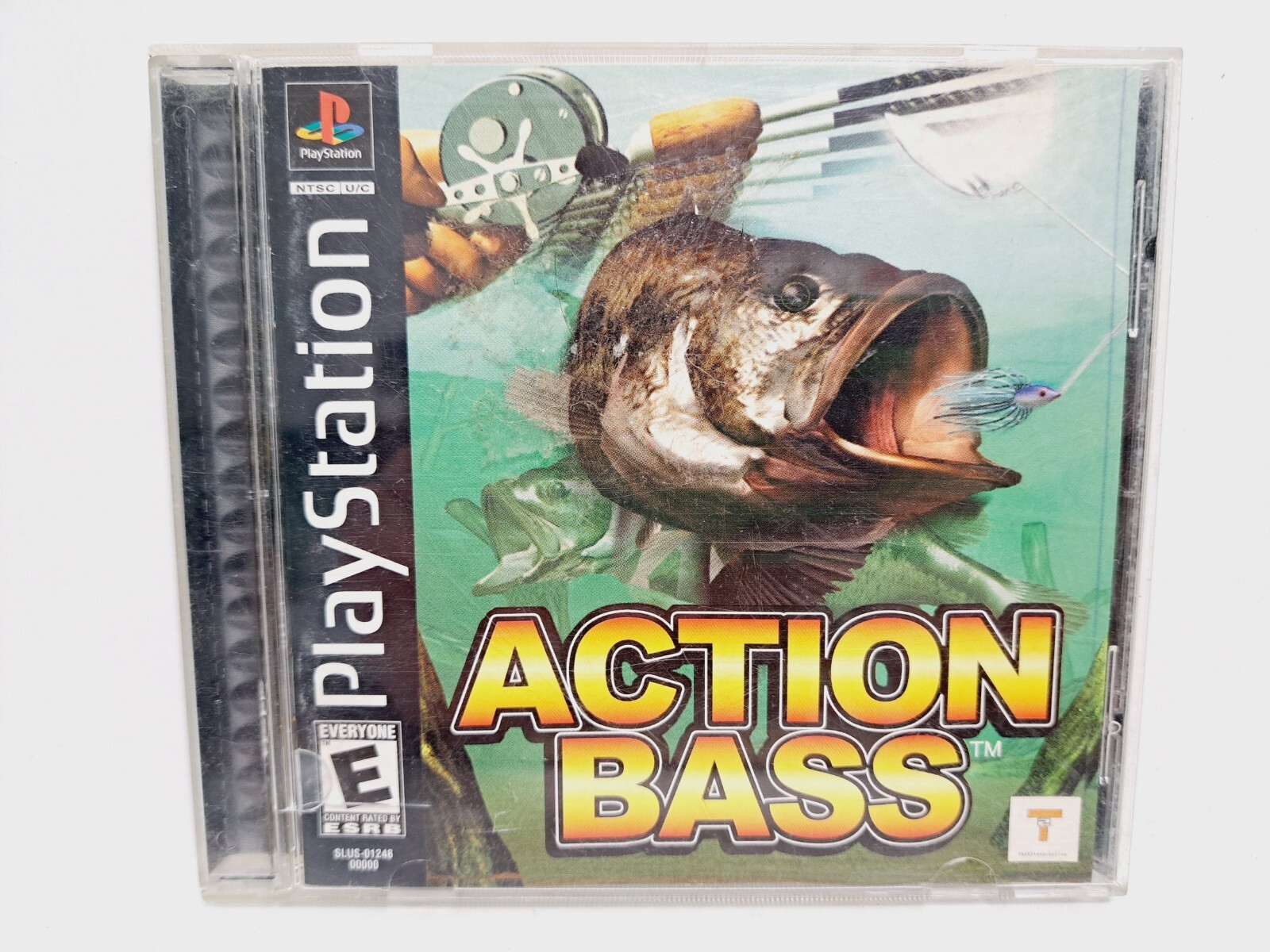 Action Bass Sony PlayStation 1 2000 PS1 Complete Tested Video Game